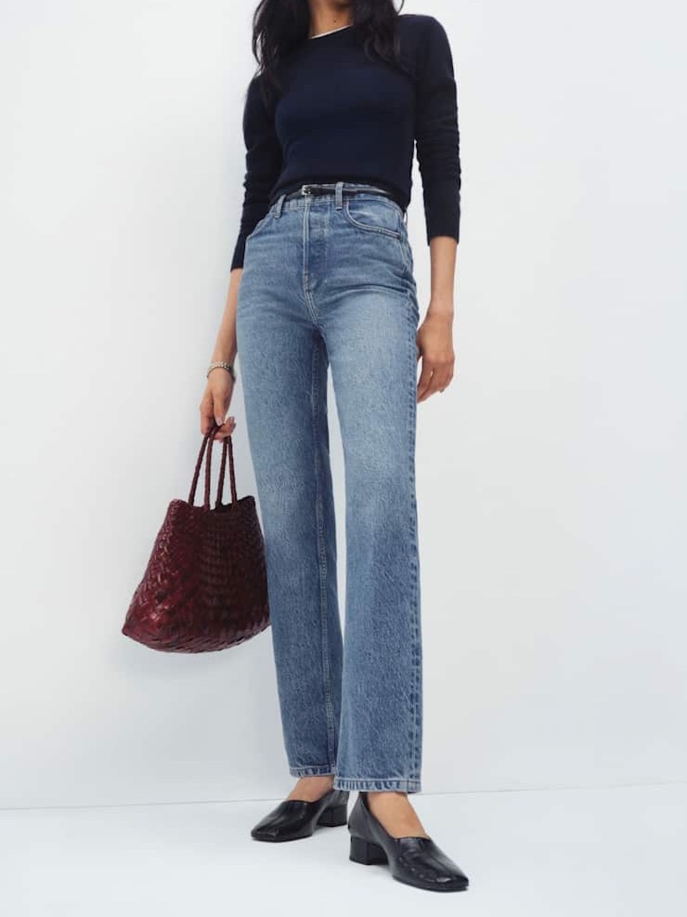 REFORMATION Cynthia High Rise Straight Jeans ❤️NWT❤️